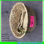 LUDA fashion handmade natural seagrass made straw bottle basket