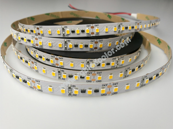 120led/m 2835 warm white led strip 10mm width pcb constant current low voltage led strip tape 5m/roll