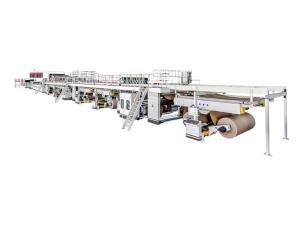 Quality QH-PACK 5 Ply Corrugated Cardboard Production Line , Corrugated Paper Making Machine wholesale