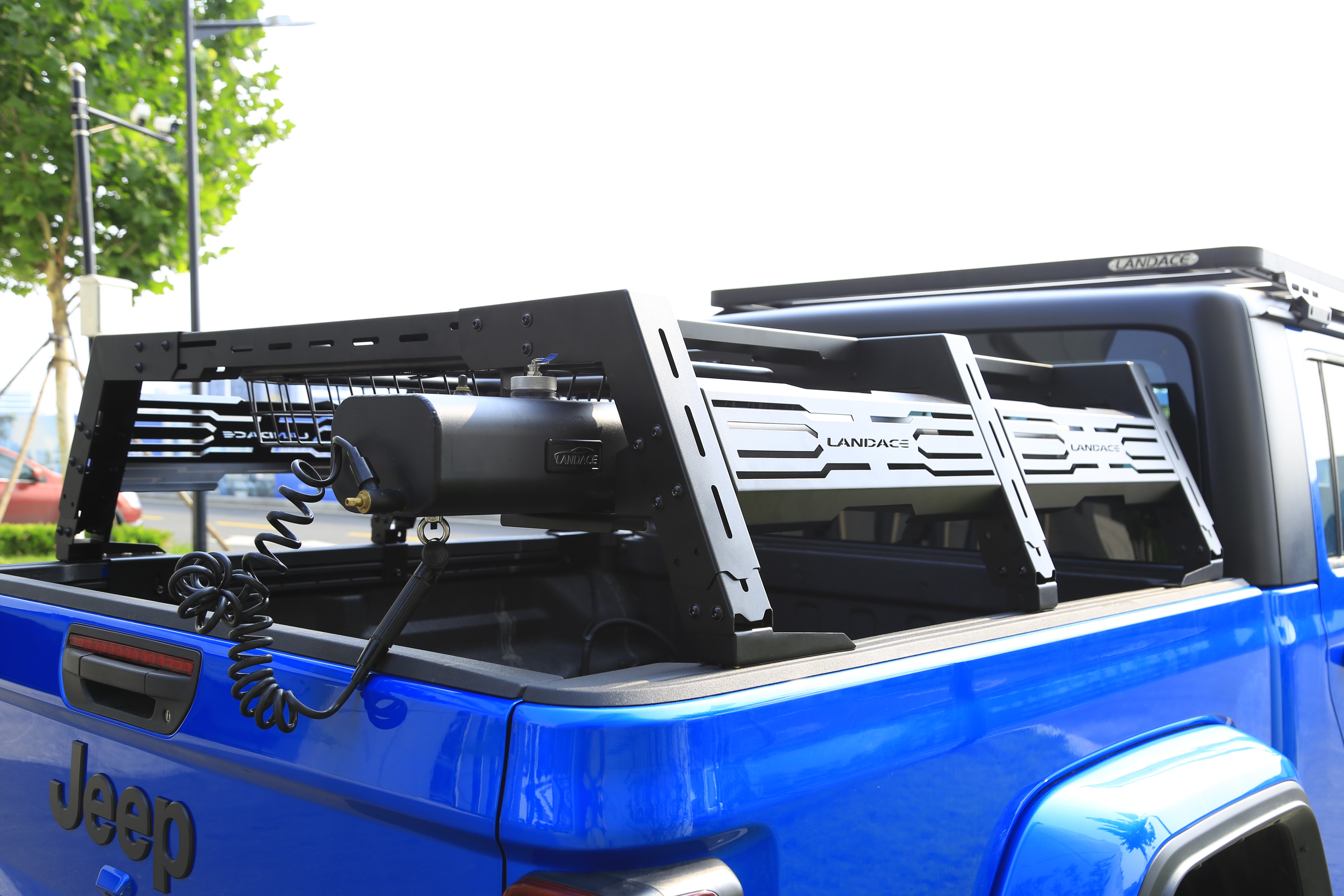 36L Water Storage Tank Car RV Road Shower for Off Road Vehicle Camping Aluminum Alloy