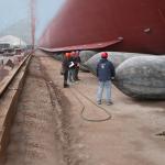 ISO Certification Natural Rubber Inflatable Lifting Salvage Airbags 1.5*18m 12