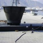 High Density Natural Rubber Boat Docking Bumpers Wear Resistant