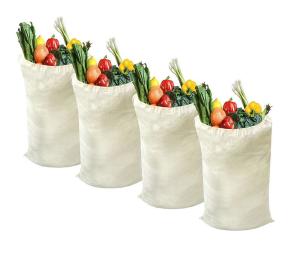 Quality Eco Friendly Recycled Shopping Bag , Produce Cotton Vegetable Bags Daily Usage wholesale