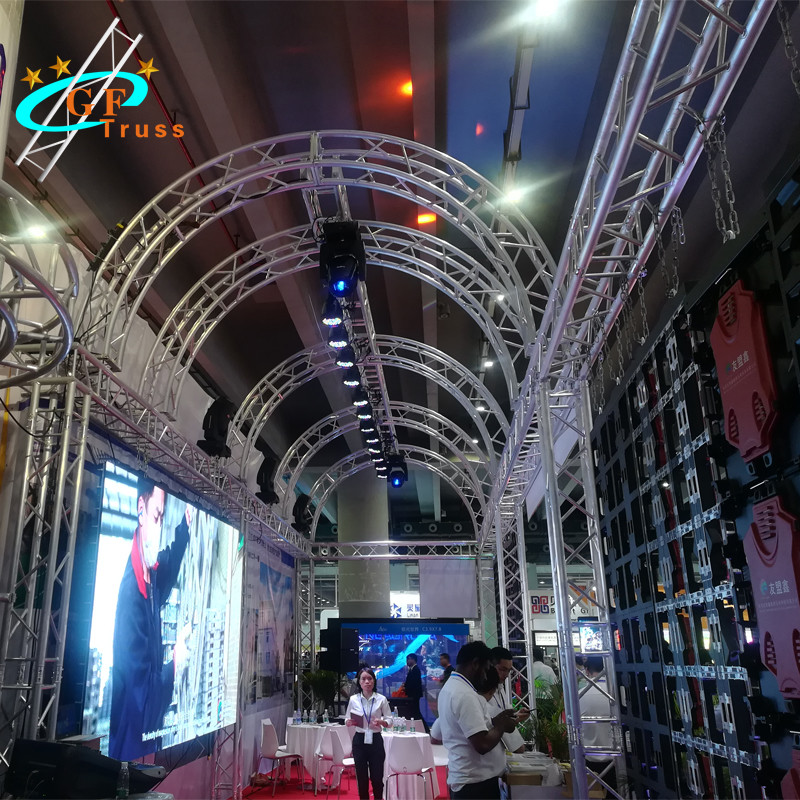 4m Length Aluminum Spigot Truss For Convention Center Display