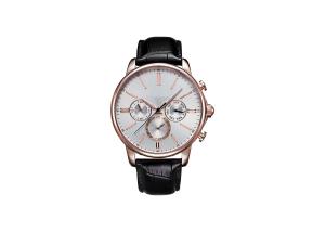 Quality 24H Day Date Quartz Stainless Steel Watch 5ATM Waterproof 2pcs SS Button wholesale