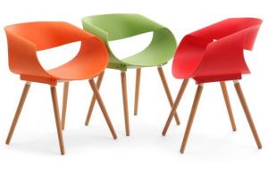 Quality plastic replica club dining chair furniture wholesale