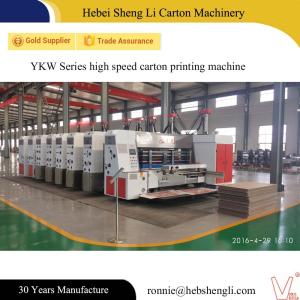 Quality Electric Corrugated Printing Machine , High Speed Carton Printing Machine wholesale