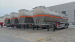 Van Type 30m3 Diesel Transport Aluminum Alloy Engine 350HP Oil Tank Fuel Tanker