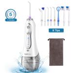 Household Battery Operated Water Picks , IPX7 cordless dental flosser
