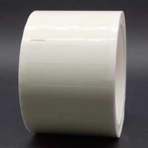 Quality 15x100-15mm 1mil White Gloss Transparent Water Resistant Polyester Cable Label wholesale