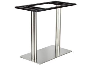 Quality Outdoor / Indoor Double Column Dia 2.99&quot; Metal Table Base wholesale