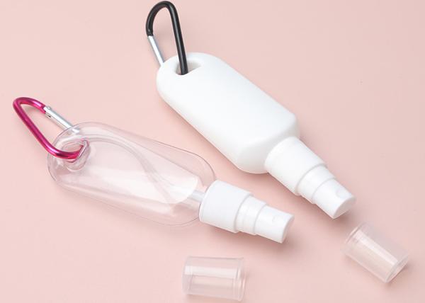 Cheap Keychain Travel Plastic Hand Sanitizer Bottles 30ml OEM ODM OBM for sale
