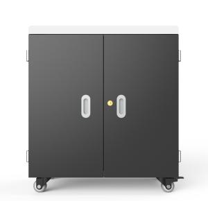Quality Galvanized Sheet Smart USB Charging Cart 36 Bays With Cooling Fans wholesale