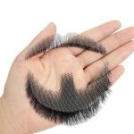 Real Hair Realistic Fake Beard and Moustache for Men Cosplay Invisible Mustache