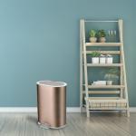 Slim 6 Liter Rustproof Mini Stainless Steel Trash Can