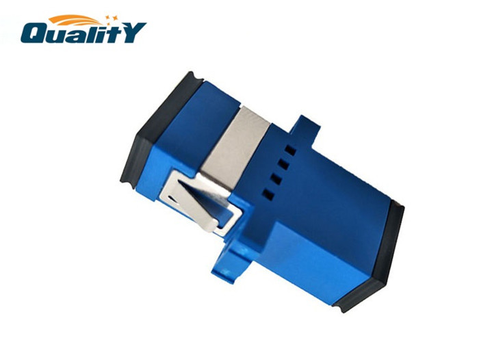QADSC-002 SX SM SC UPC Adaptor IL 0.2dB Optic Fiber 1310 / 1550 Wavelength