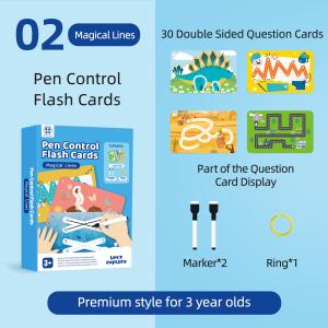 Quality Panda Juniors Wipe Clean Flash Cards For Scholastic Early Learners wholesale