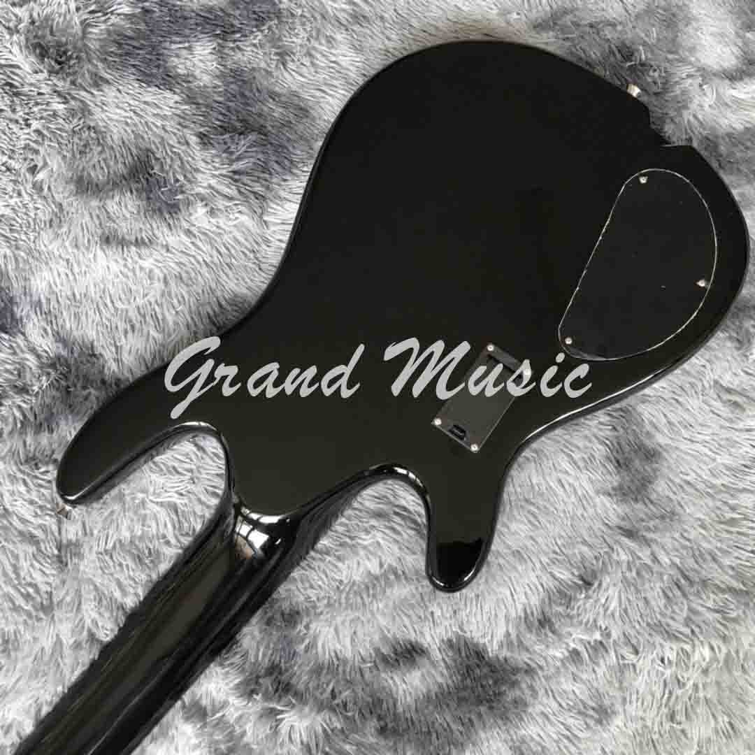 Custom Grand Nathan East Signature Model Neck Through 5-piece Maple Mahogany Neck Body Guitar Bass