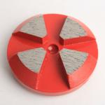 3inch Terrco 4seg Metal Bond Tooling Diamond Concrete Grinding Plate