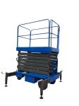 3Kw with 450Kg Loading Reaching Height 12m Motorized Scissor Lift