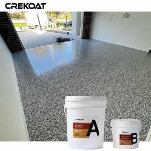 Quality Transparent Polyaspartic Garage Coating Vibrant Color Adhesive To Concrete wholesale