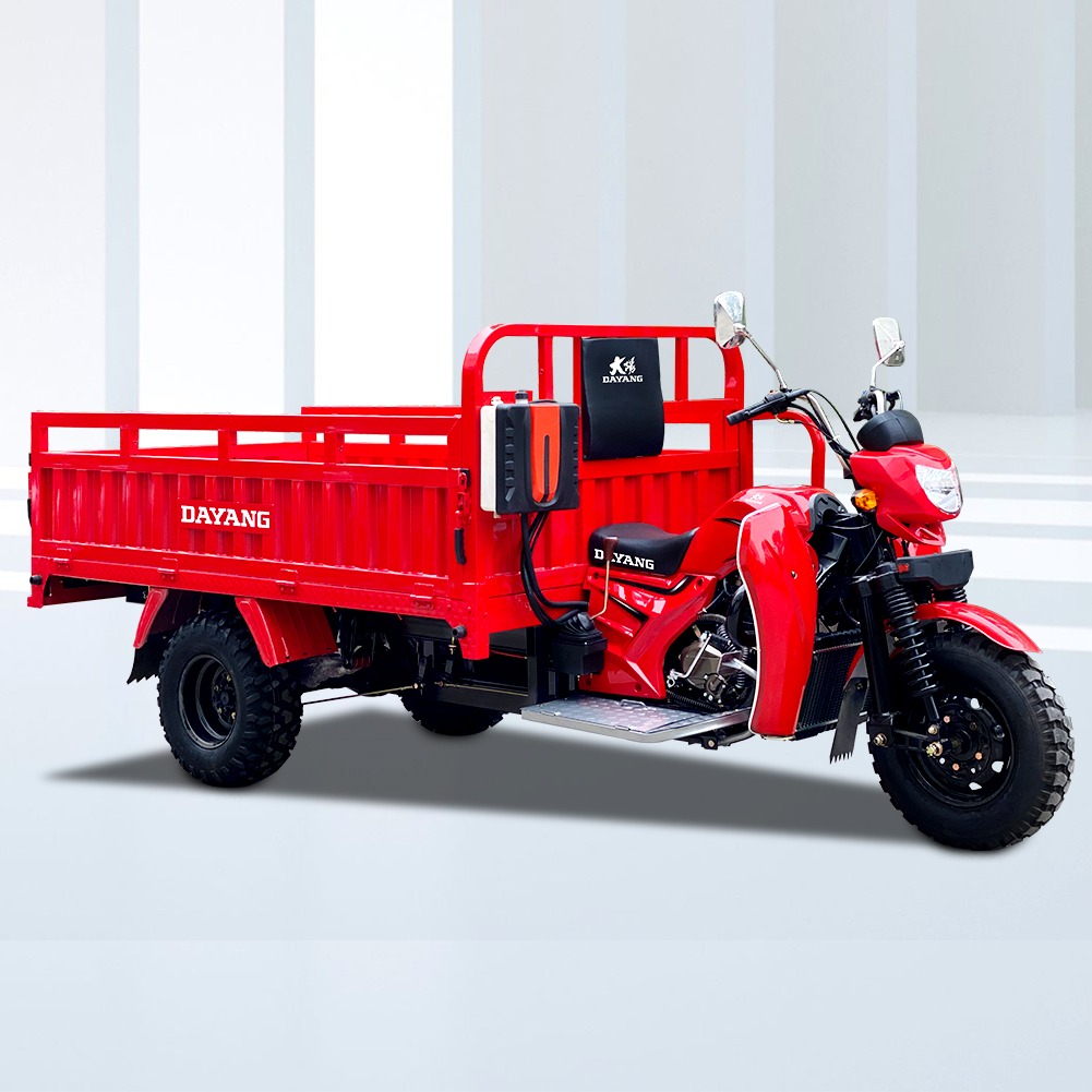 1200kg Loading Capacity Air Cooled Three Wheel Cargo Motorcycle with Shaft Transmission