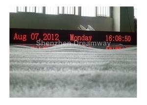 Quality Waterproof Programmable LED Moving Message Display 10mm , 1920mm × 320mm wholesale