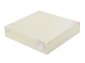 Quality Hardboard BSCI Magnetic Gift Box , Flocking Cardboard Cosmetic Box Rectangle wholesale
