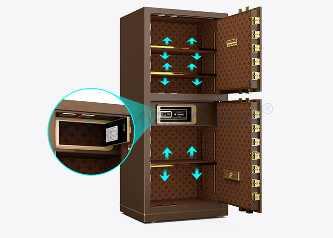120kg Patented Bolts Dual Alarm Safe Box Electronic Lock YB/N7-150D