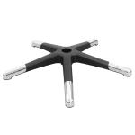 660mm Diameter Smooth Office Chair Wheel Base Replacement 360 Degree Swiveling