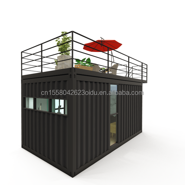 Modern Design 20ft or 40ft Portable Shipping Container Clothing Store Prefab Mobile Shop Store House for Retail Business