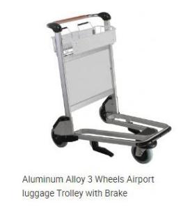 Quality 250kg Modern Style Airport Baggage Trolley For Passenger wholesale