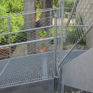 Quality Knotted Black Stainless Steel Wire Rope Animal Cable Security Netting For Enclosure Aviary wholesale