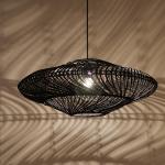 UFO Shades Rattan Lamp Creative Chinese Style Pendant Lights Suspension wicker