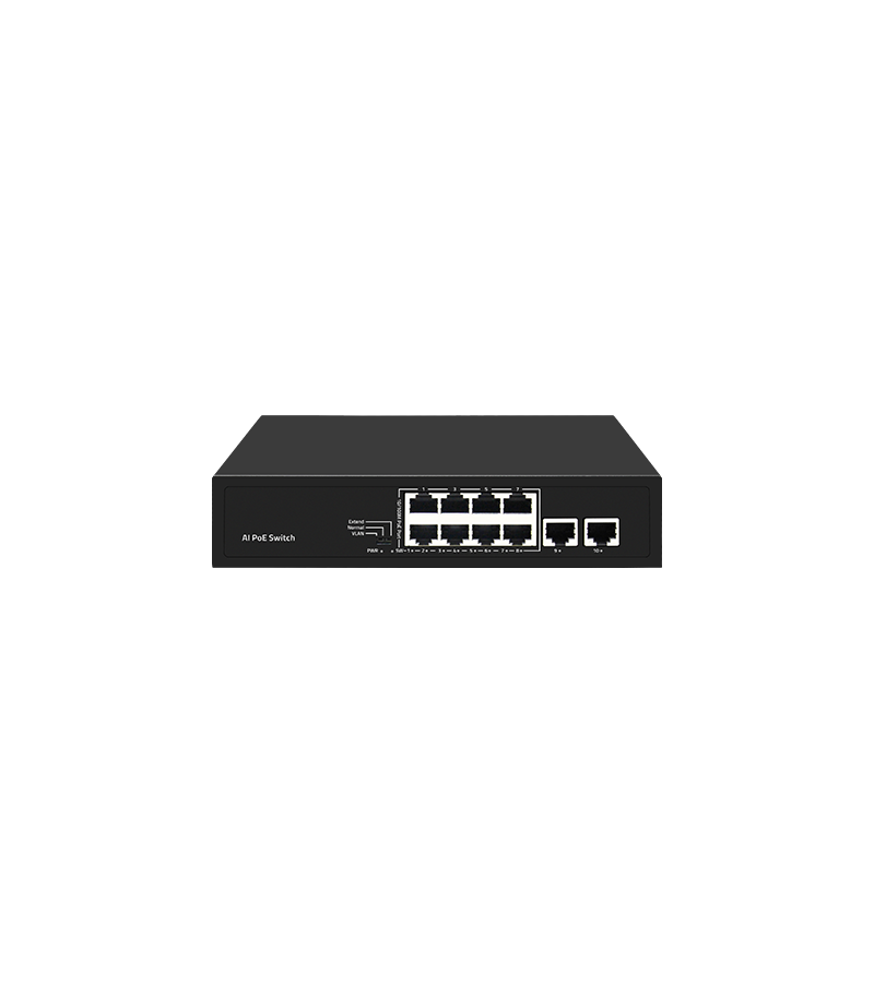 10 Port AI PoE Enterprise Switch The Perfect Choice for Office and Home Networking Solution