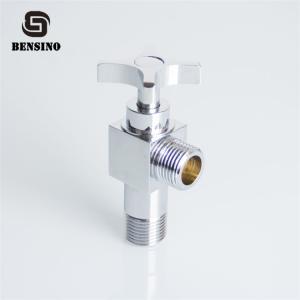 Quality Chrome Plated Zinc Handle 15mm Toilet Angle Valve wholesale
