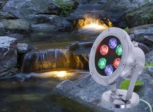 Quality Underwater Light LED Stainless Housing Waterproof Fish Pond Light Spot Light Pool Light Landscape Light Swimming Pool wholesale