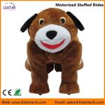 Battery Operated Motorized Stuffed Rides on Toys for kids and adult-Dog