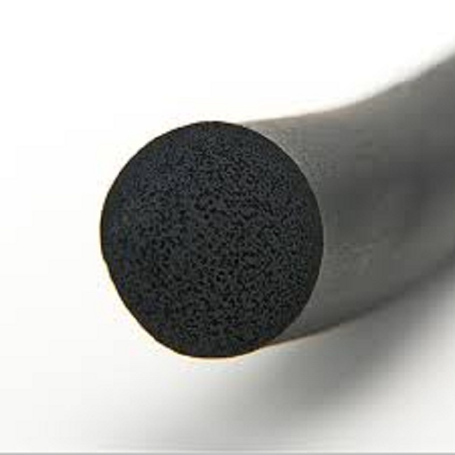 EPDM Round Foam Sealing Strip Dia 5mm for Industrial Applications Elastic and Durable