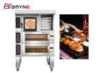 4 Pans Hot Air Circulating Oven With 4 Trays Electric Combined