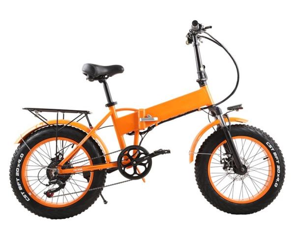One Seat 48V 500W 20" Fat Tyre Electric Bike 10Ah Lithium Battery 5 Assist
