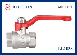Quality Iron Lever Handle Female X Female 25 Bar 4&quot; Brass Ball Valves wholesale