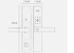 Exterior Interior Selockey Aluminum Sliding Pull Door Lock