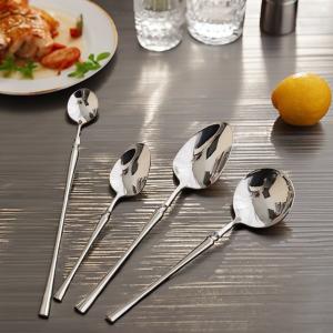 Quality Customized Logo Acceptable 24pcs Elegant Gold Stainless Steel Flatware Set for Hotel wholesale