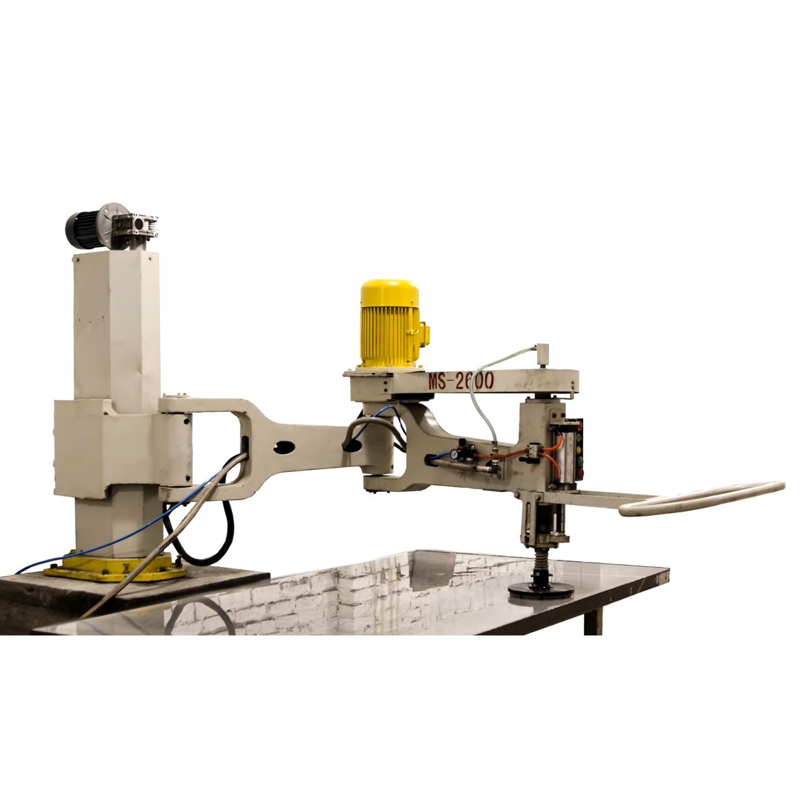 Manual Stone Polishing Machine