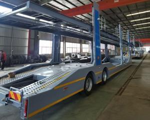 Quality 6/7/8 PCS Car Carrier Trailer 2 Axle Car Transport Semi Trailer wholesale