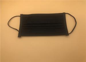 Quality Earloop Disposable Non Woven Face Mask / Anti Virus Disposable Blue Mask wholesale