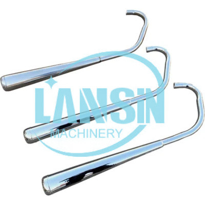Radiator Muffler Rack Pipe Rolling Equipment Mild Steel Tube Bending Machine 38 * 2mm