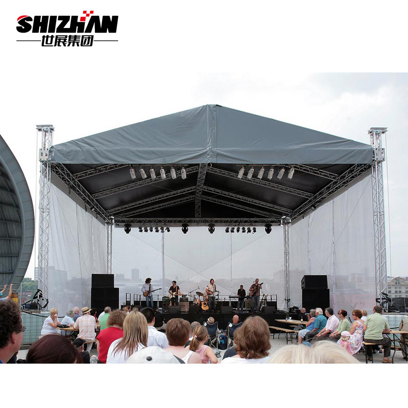 Amazing Design Stage Light Truss Curved Aluminum Trade Show Display Stand Truss System