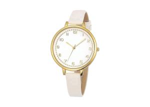 Quality Genuine Leather Timeless Stainless Steel Women Watches Water Resistant wholesale